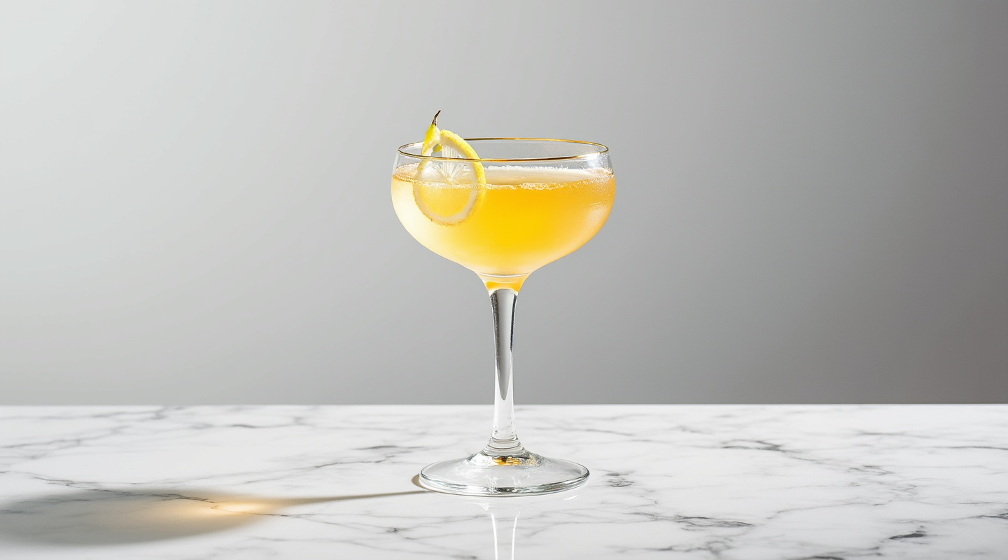 Woodside Cocktail in a Coupe Glass