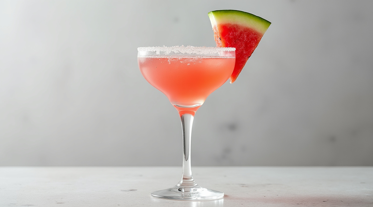 Miami Martini in a chilled glass