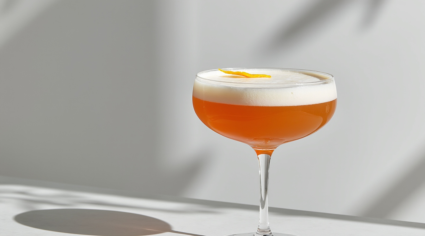 Eastern Promises in a coupe glass