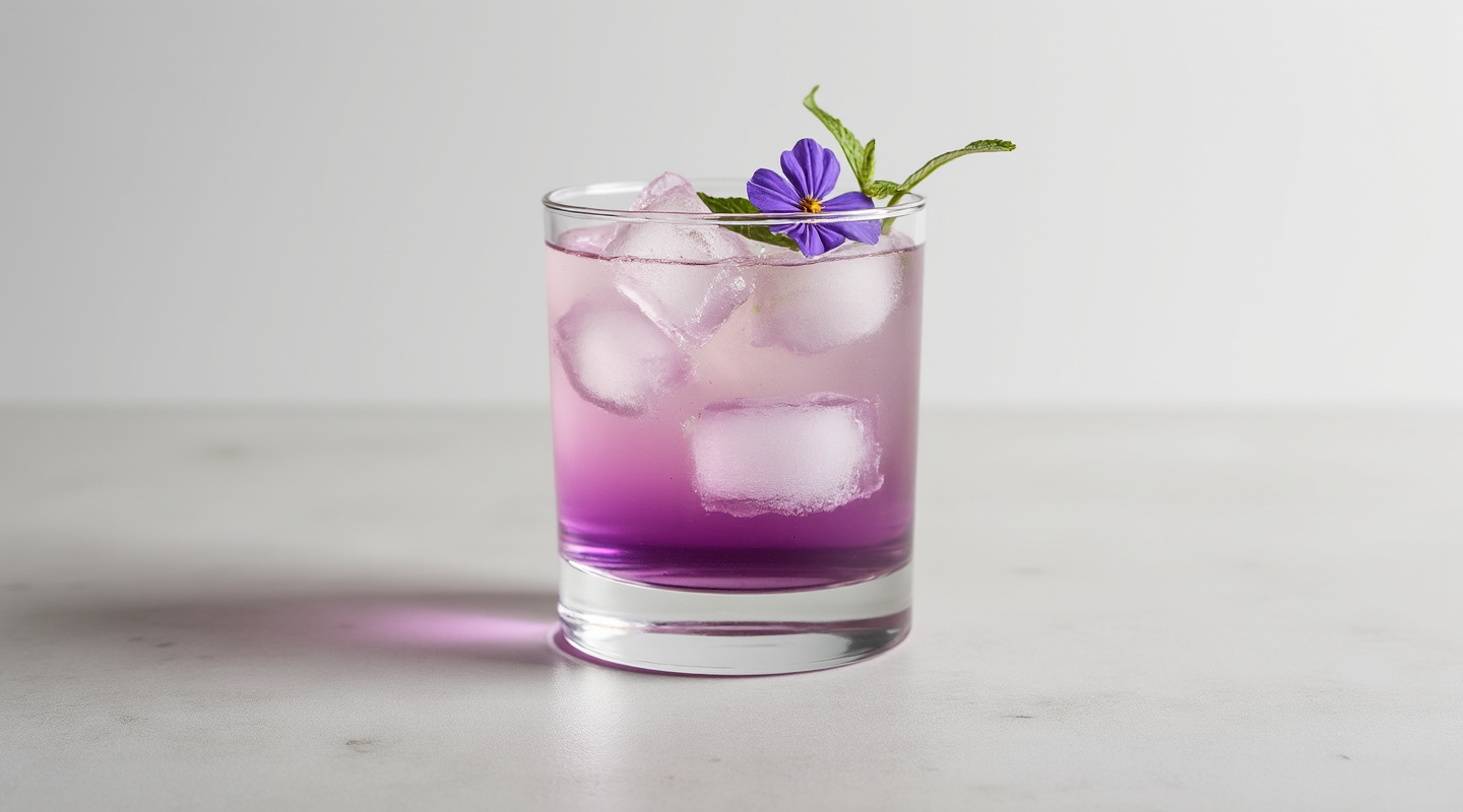 Parma Violet Spritz cocktail