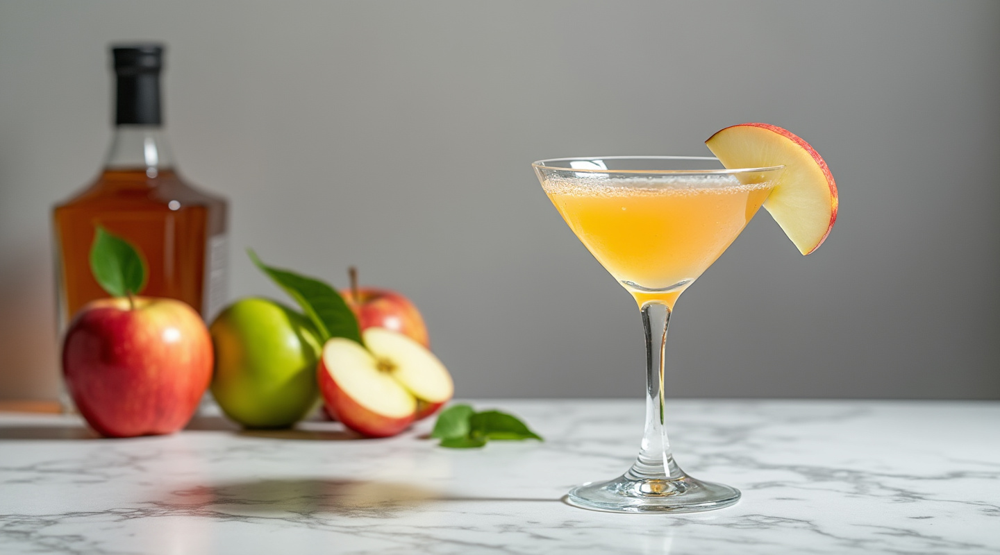 Apple Daiquiri in a martini glass