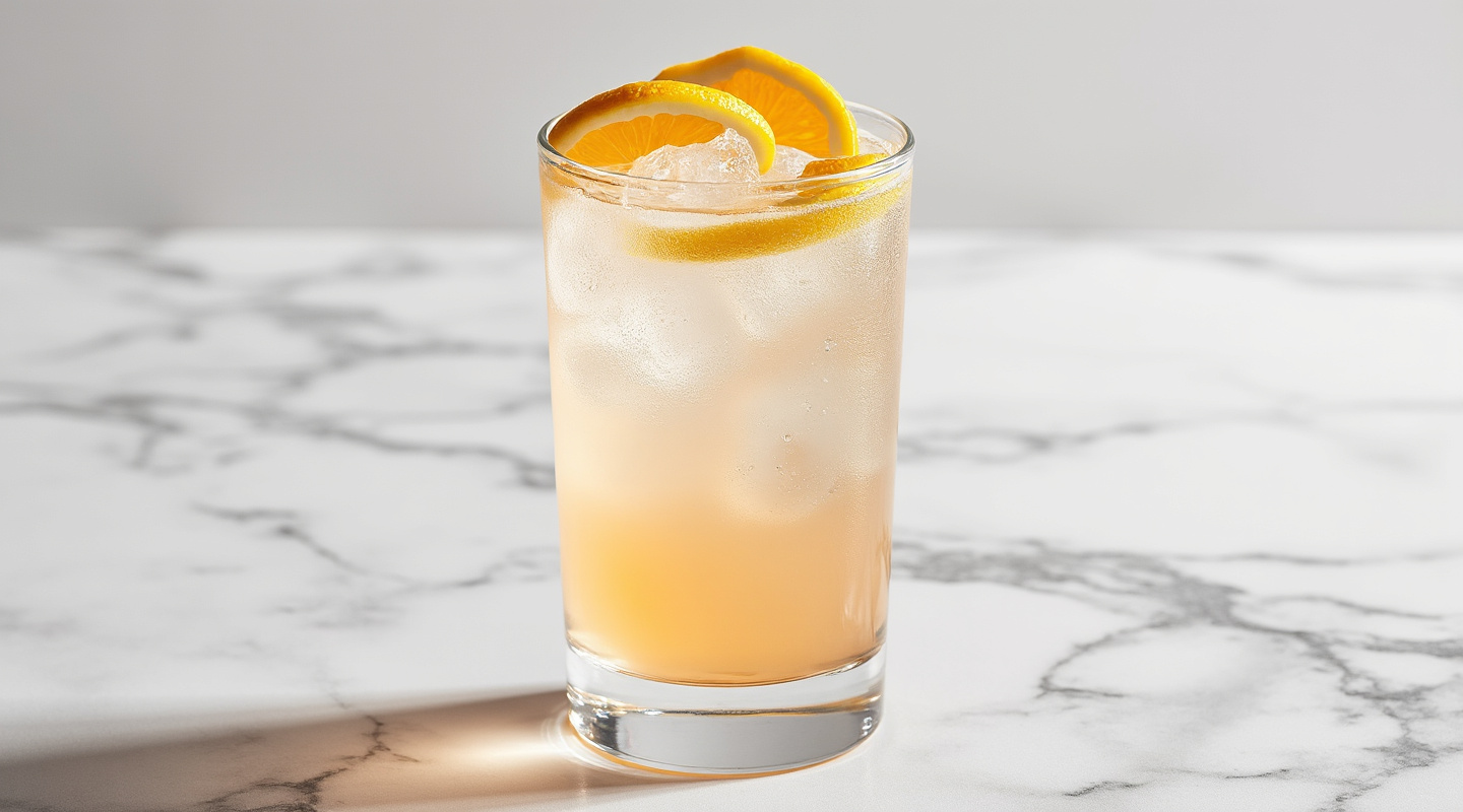 Merry Widow Fizz Cocktail