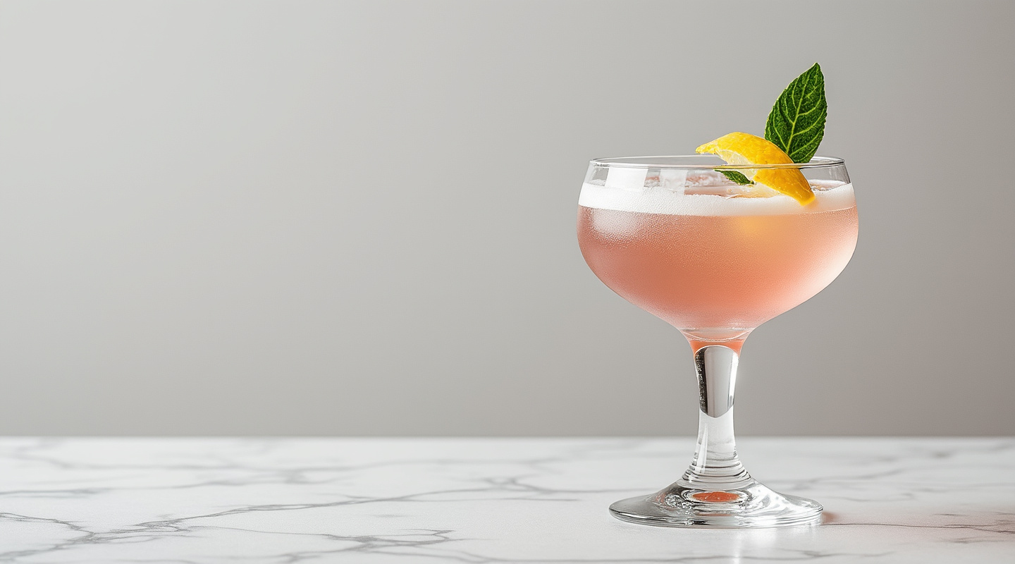 Keyser Suze cocktail served in a coupe glass