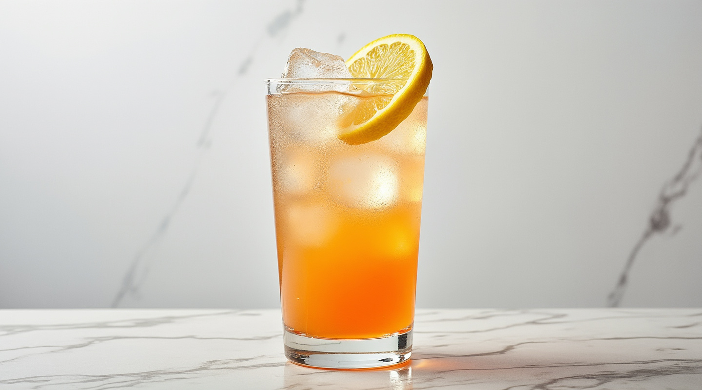 Fuzzy Navel cocktail