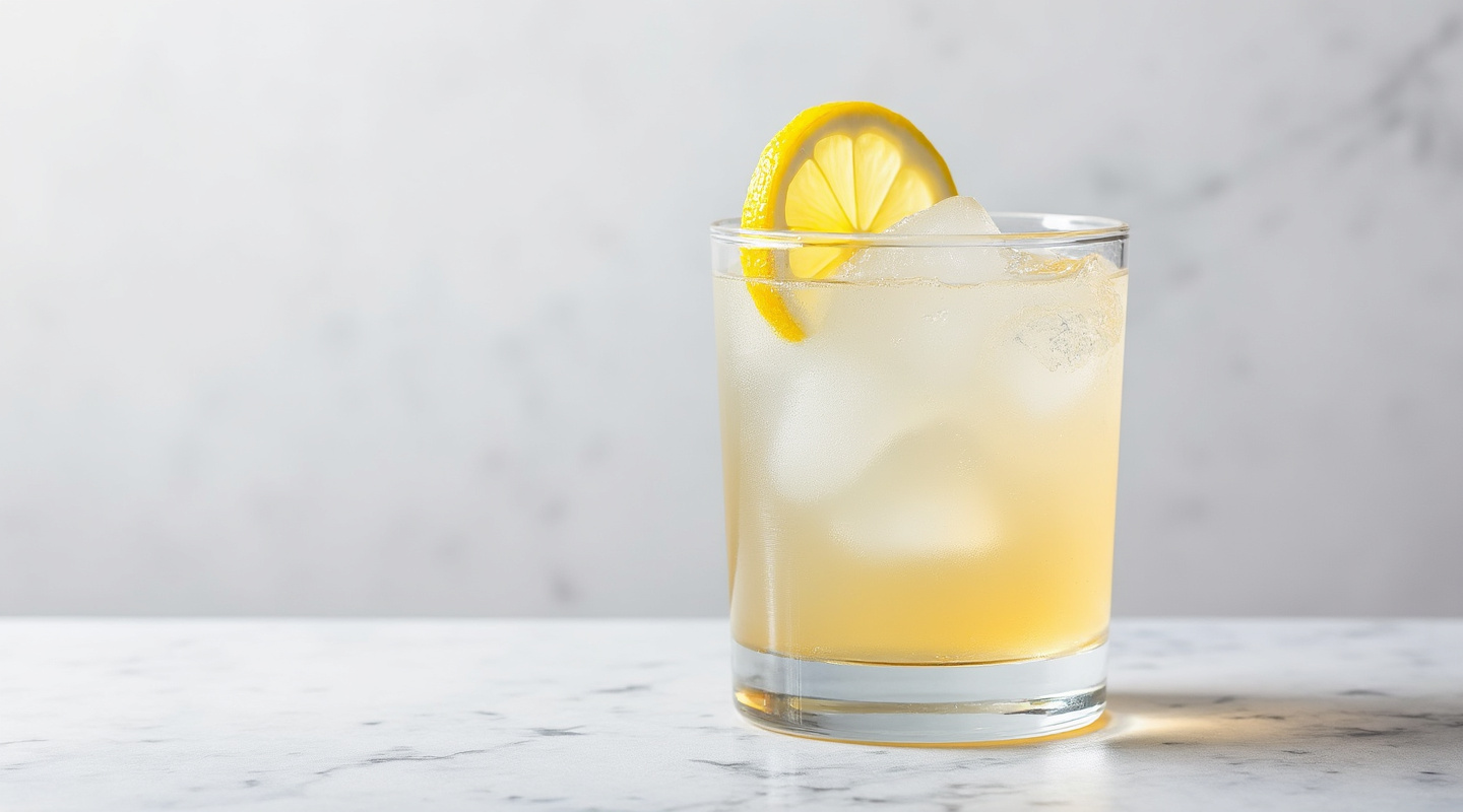 A refreshing Highland Highball cocktail served in a highball glass