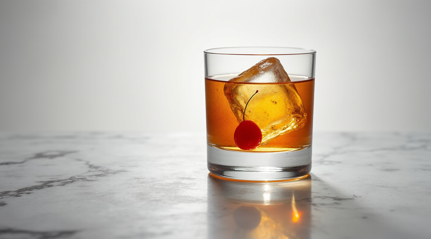 Full Monte No.2 cocktail in a chilled glass with garnish