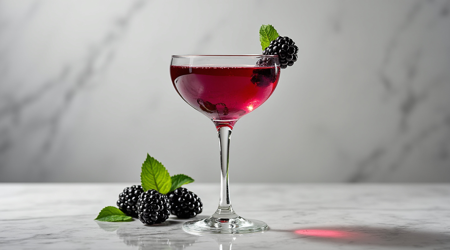 Blackberry Martini