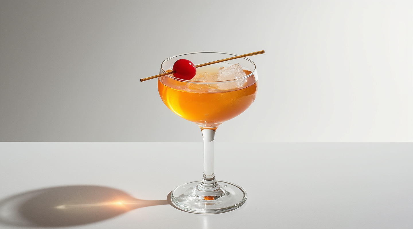 High Noon cocktail in a coupe glass