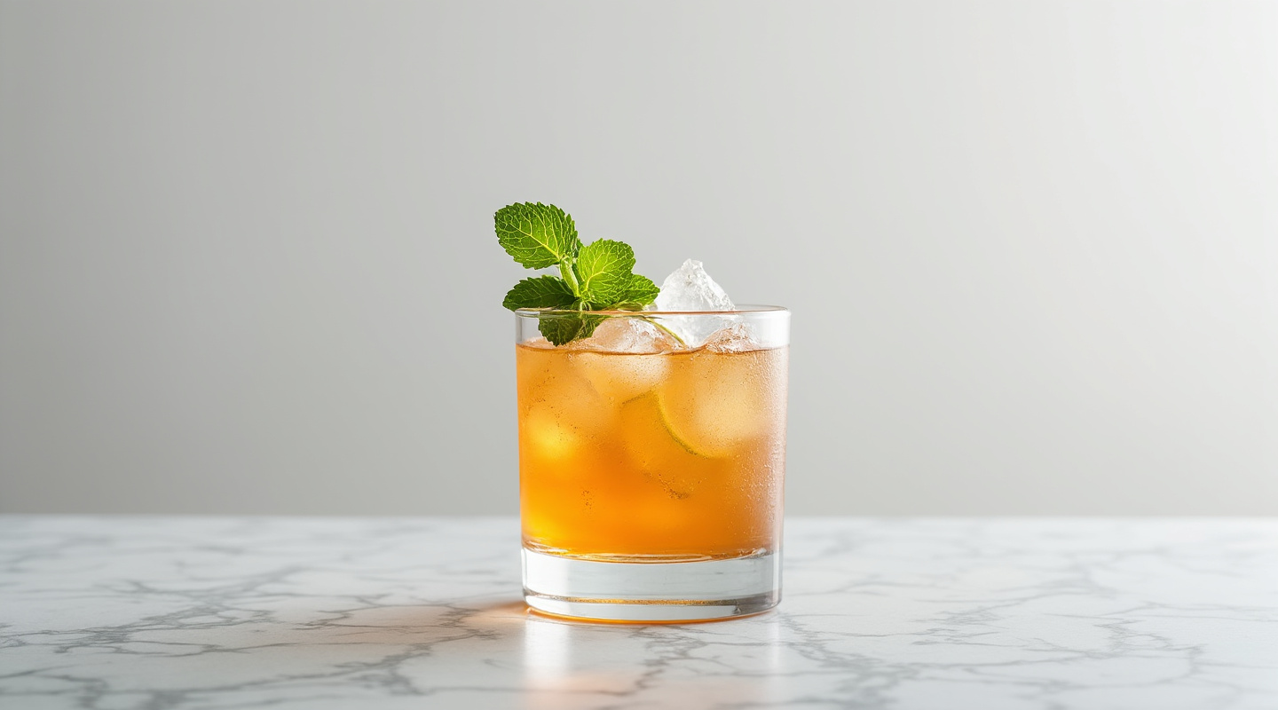 Tia Mia cocktail in a glass