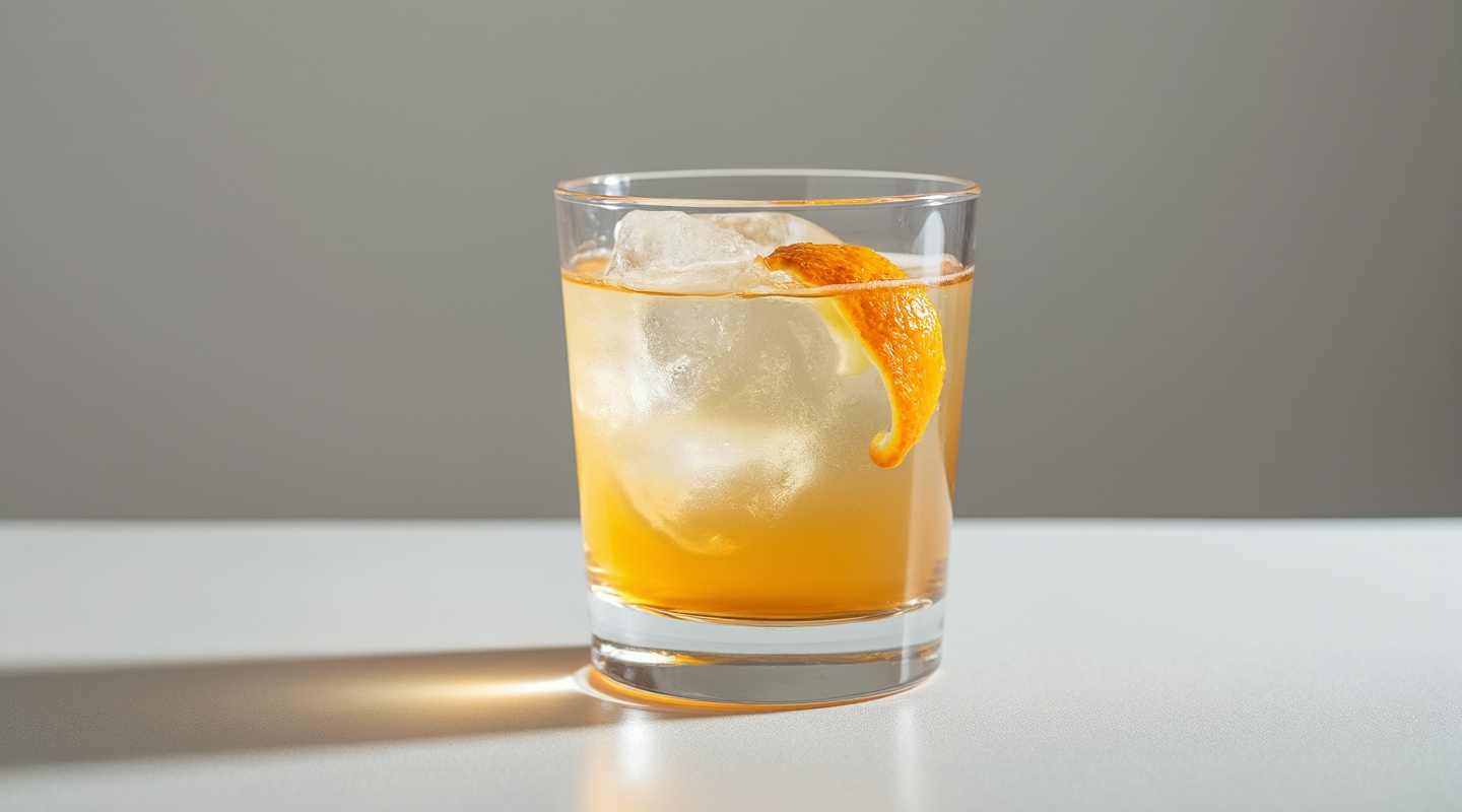 Fake I.D. cocktail in a chilled coupe glass