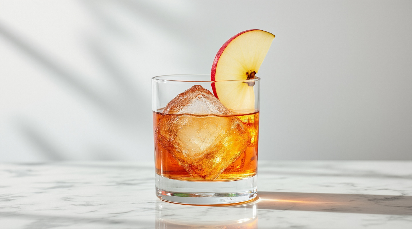 All Jacked Up cocktail in an Old-Fashioned glass
