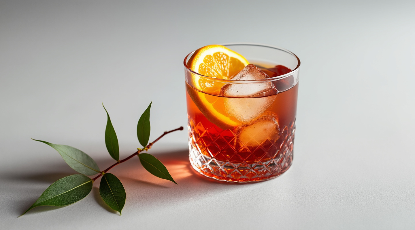 Mulled Negroni Cocktail