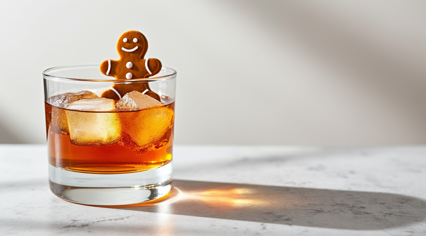 Gingerbread Old Fashioned Cocktail