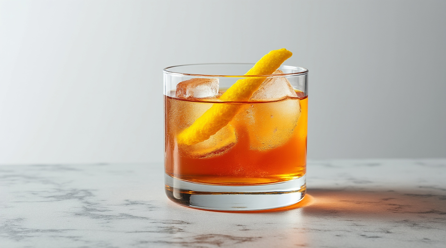 Fresh Manhattan Cocktail