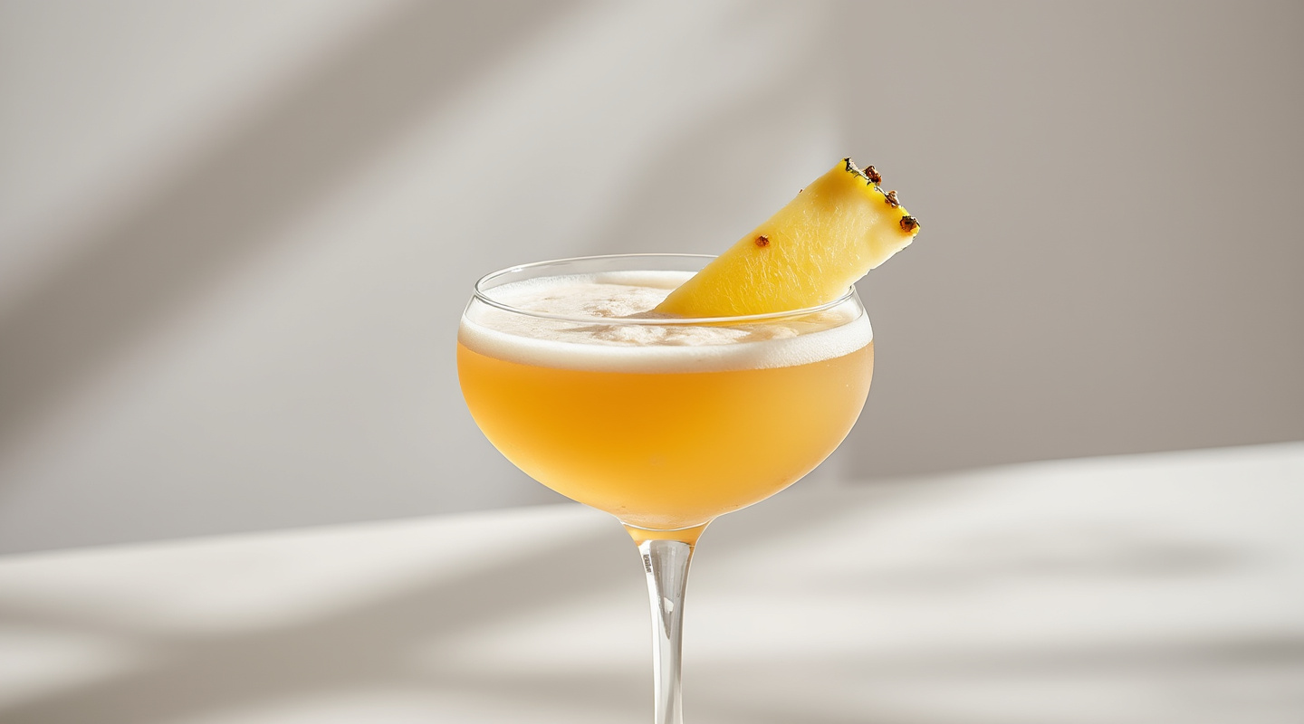 Elusive Dreams cocktail served in a coupe glass