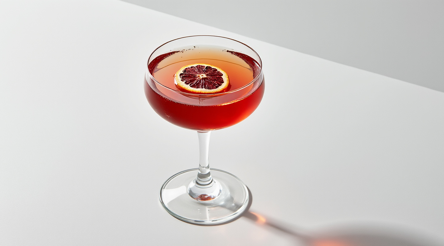 Crown Heights Negroni in a glass