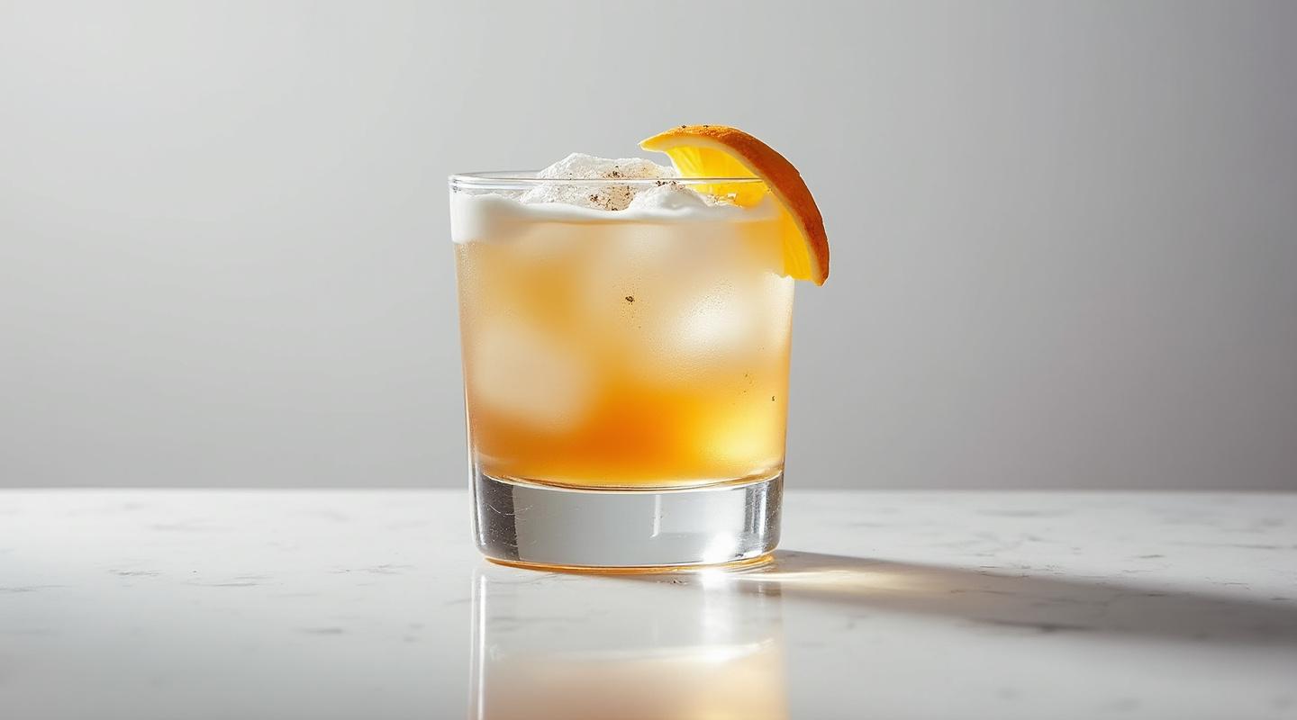 White Cuban cocktail