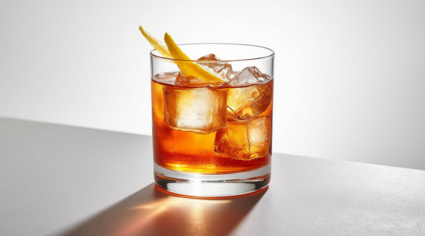 Continental Negroni cocktail