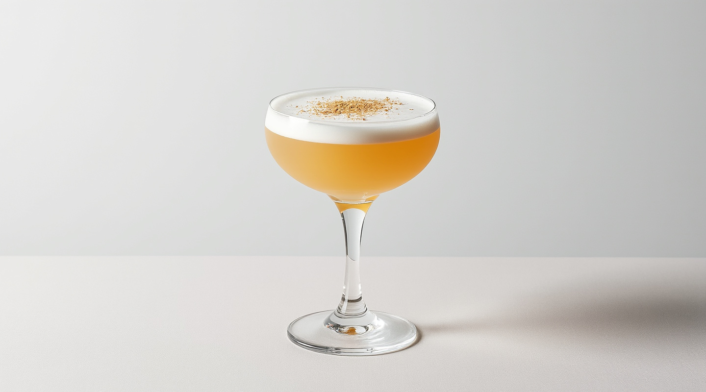 Brandy Flip Cocktail