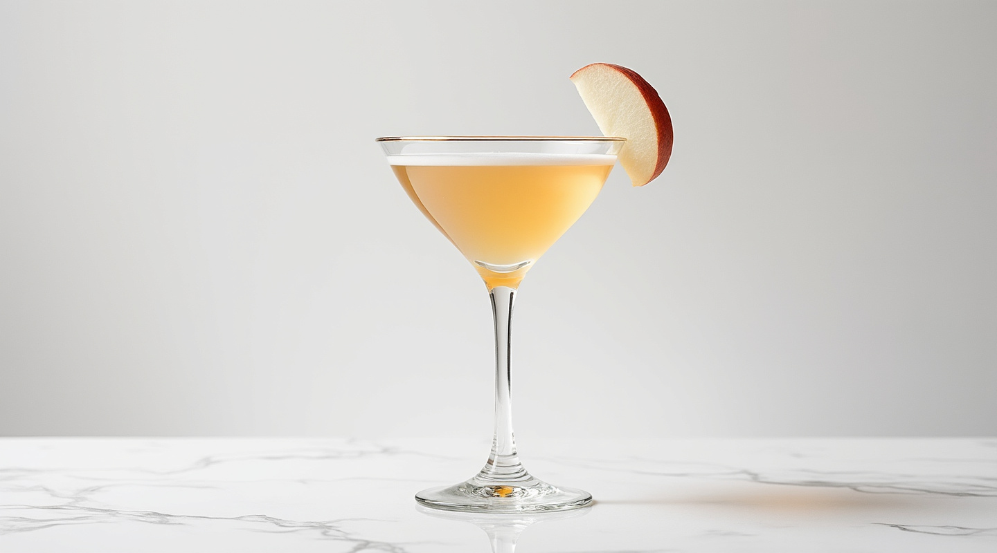 Epiphany cocktail served in a martini glass