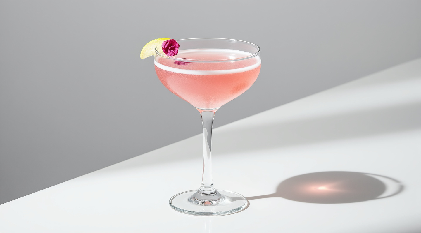 Lychee & Rose Petal Martini