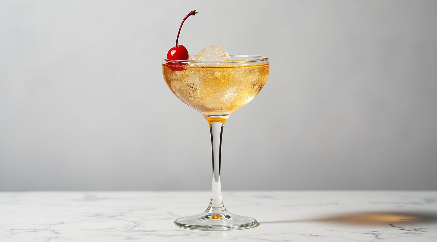 Moonraker cocktail in a Martini glass