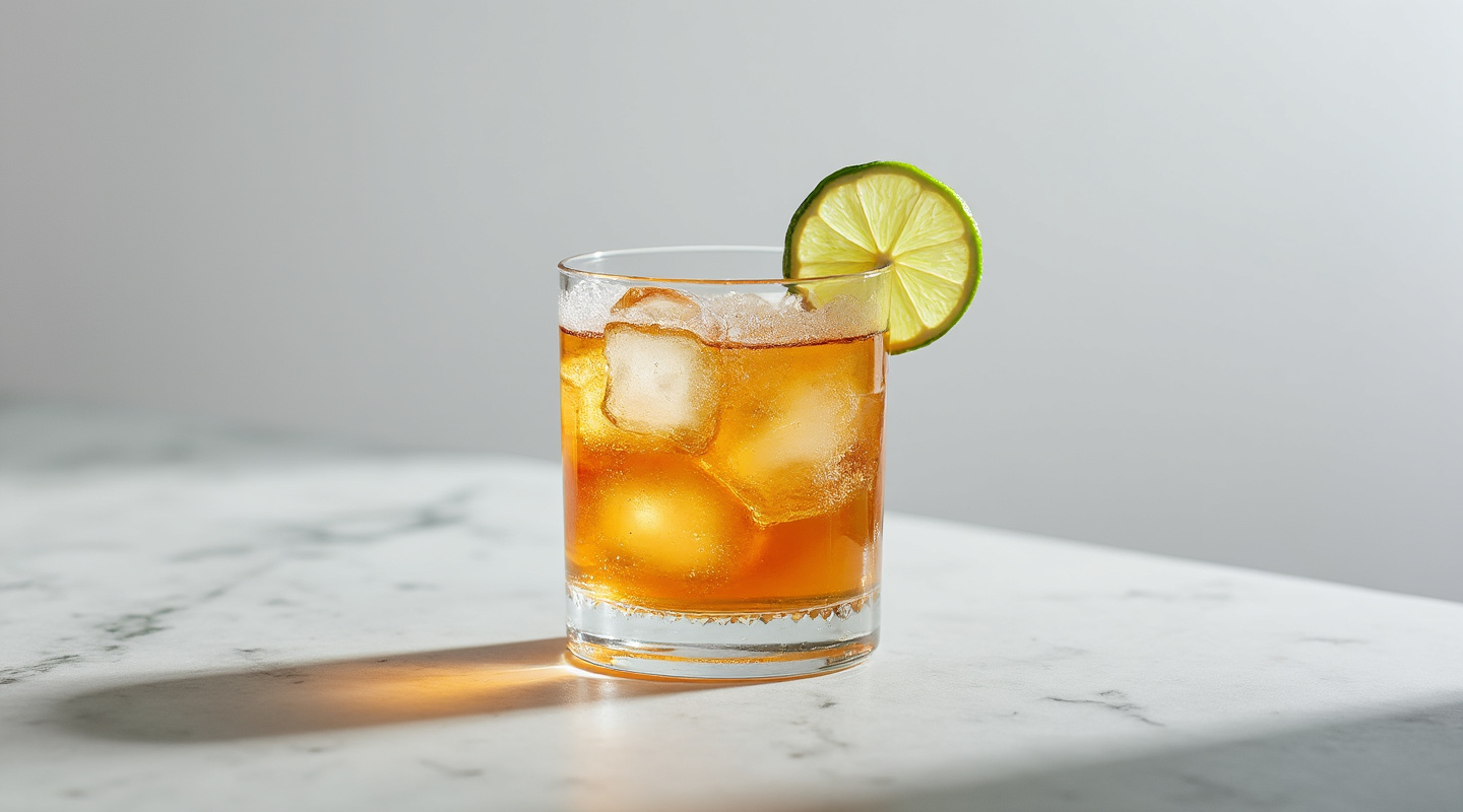 Honey Rum Grog Cocktail