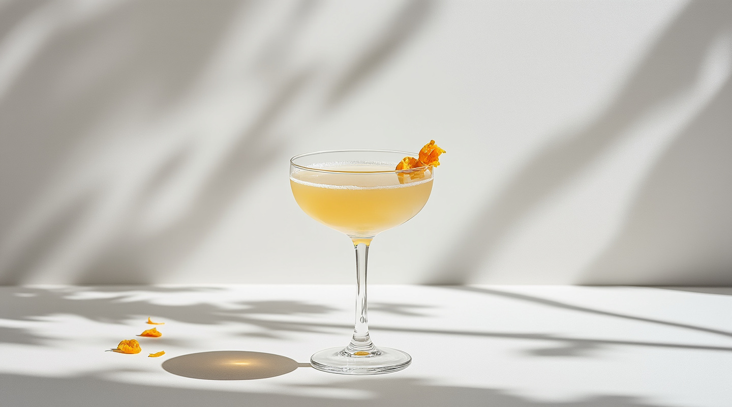 Quebec cocktail served in a Martini glass