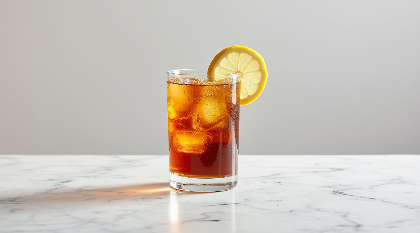 Texas Iced Tea served in a glass