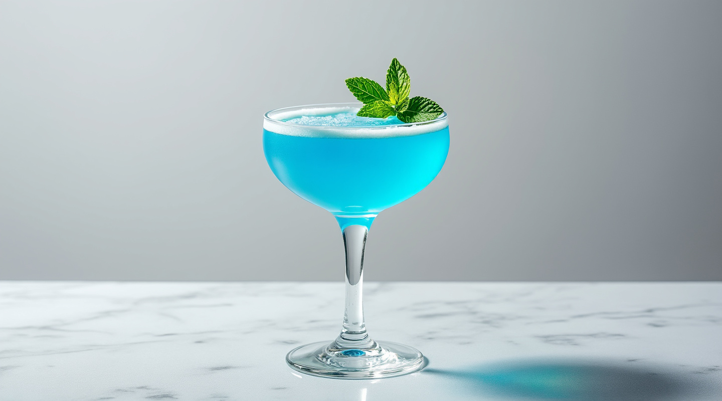 Blue Lassi Cocktail