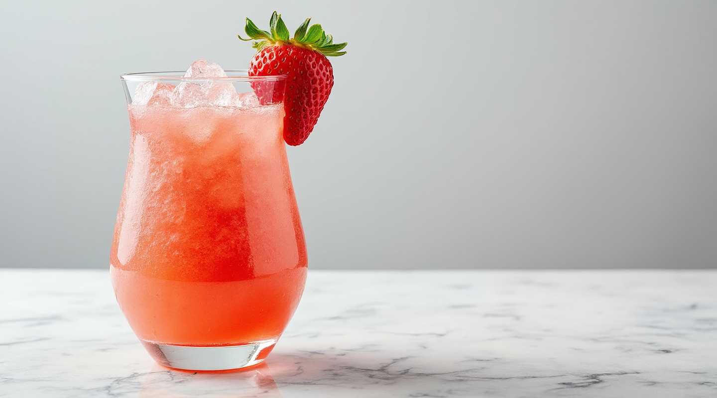 Strawberry Smoothie (Alcoholic)
