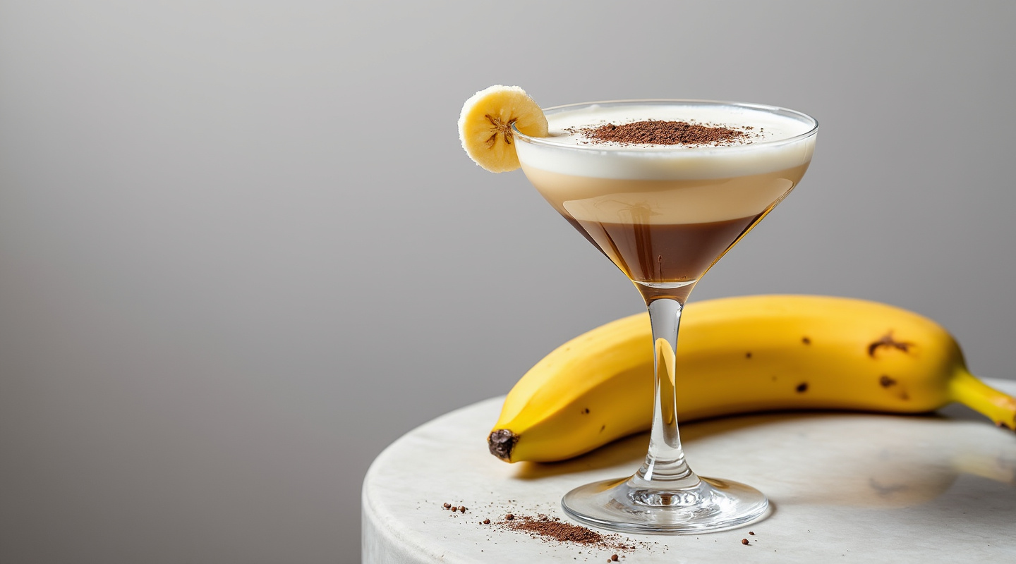 Banana Split cocktail