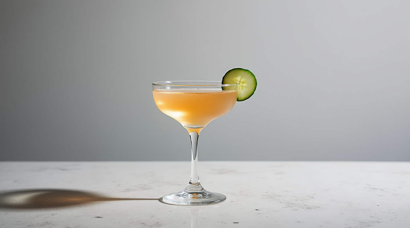 Geisha Martini in a Coupe glass