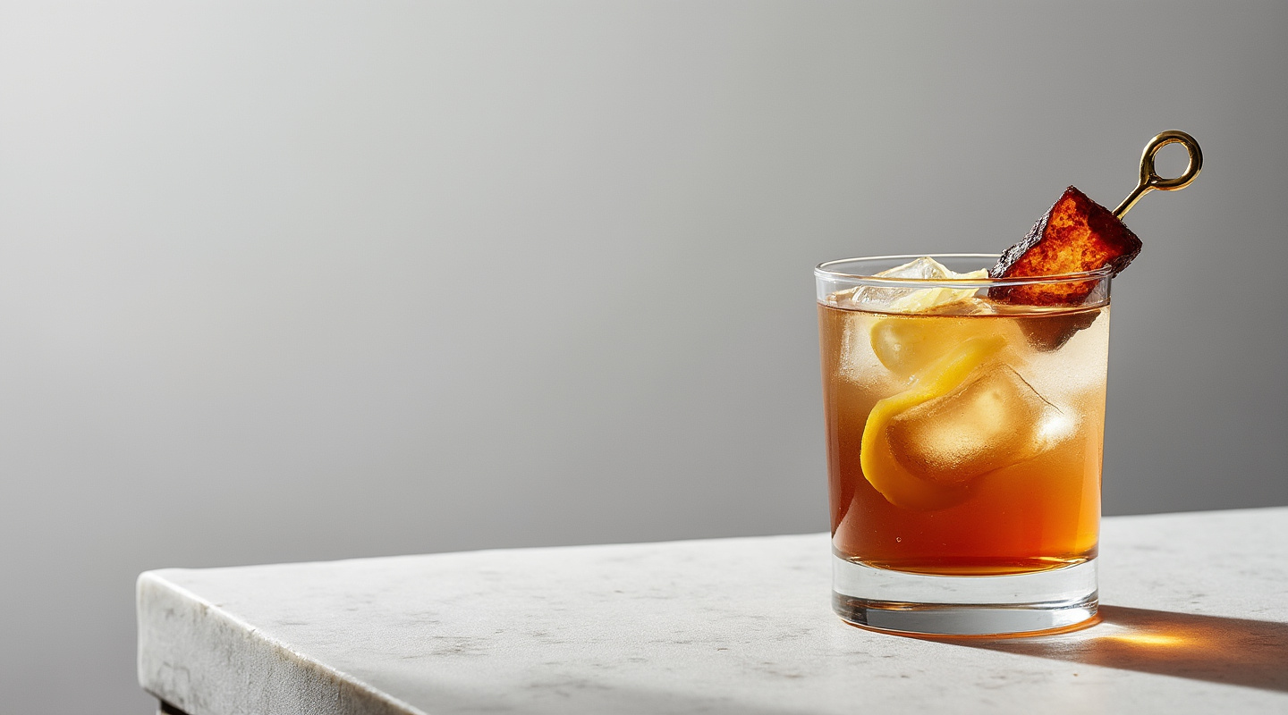 Smoking Gun Vesper Cocktail