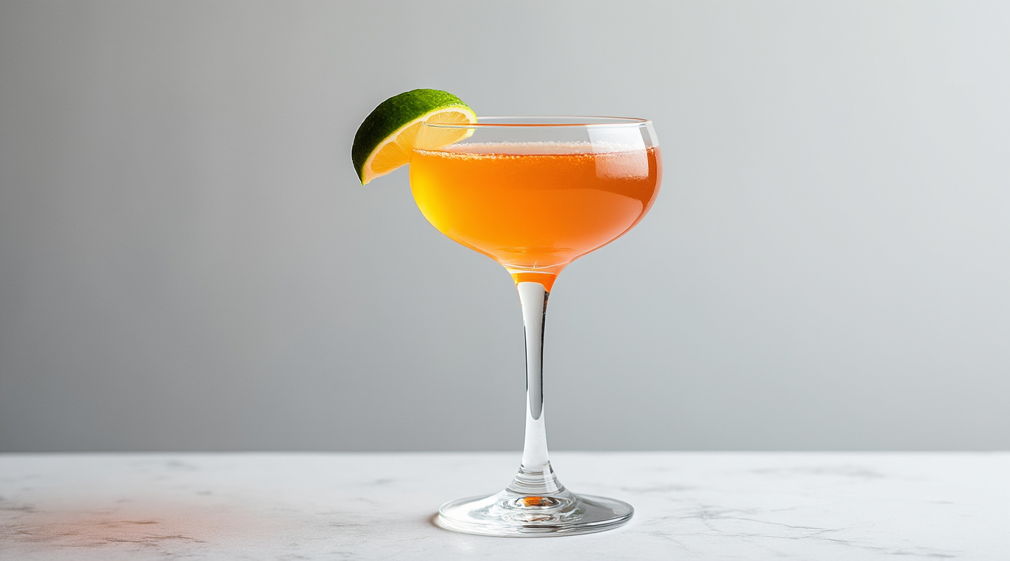 Juan & Jeanne Cocktail in a Coupe Glass