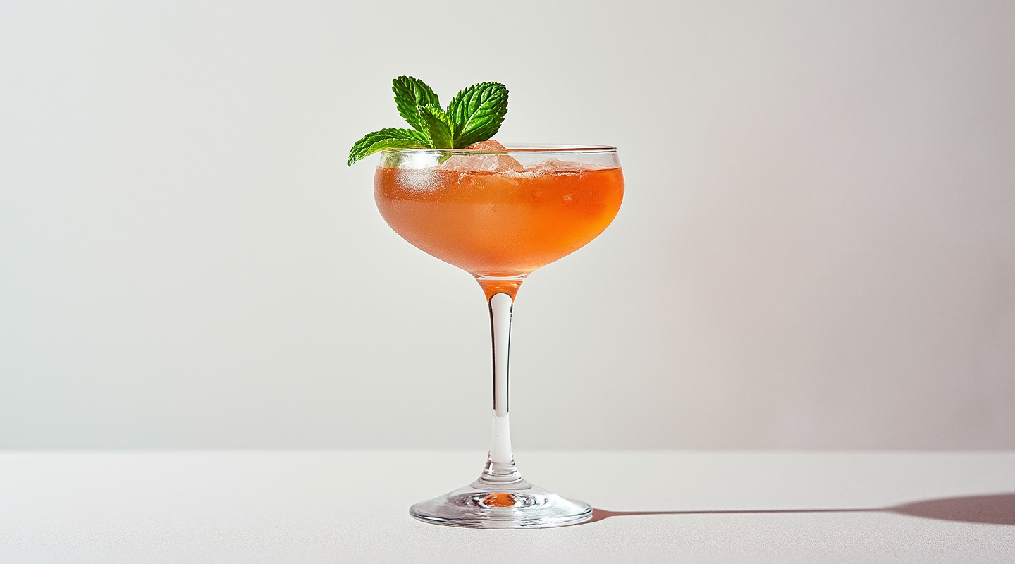 Pilar Cocktail in a Coupe Glass