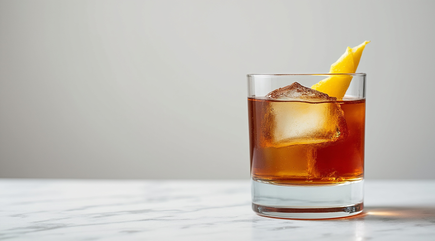 Old Barrel cocktail served in a glass