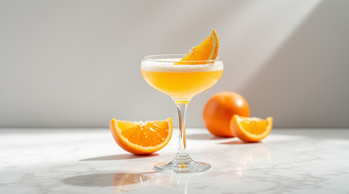 Jacuzzi cocktail in a flute glass