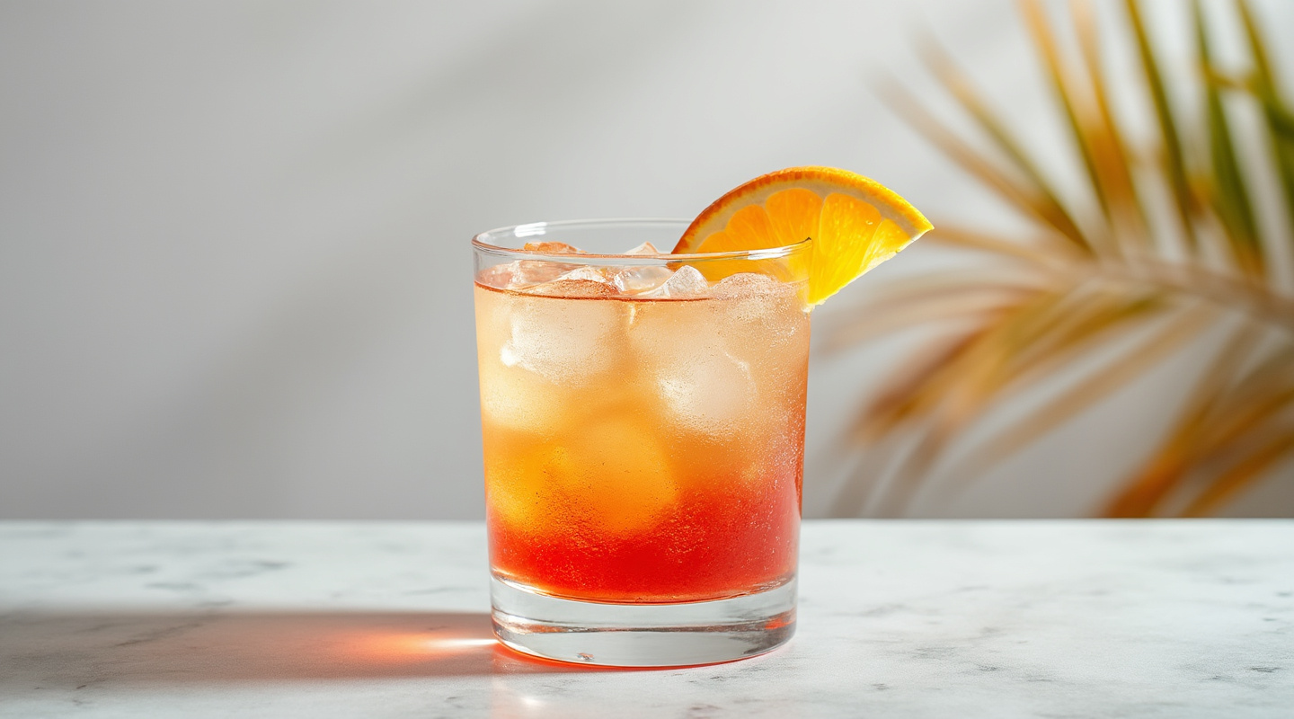 Jamaican Sunset Cocktail