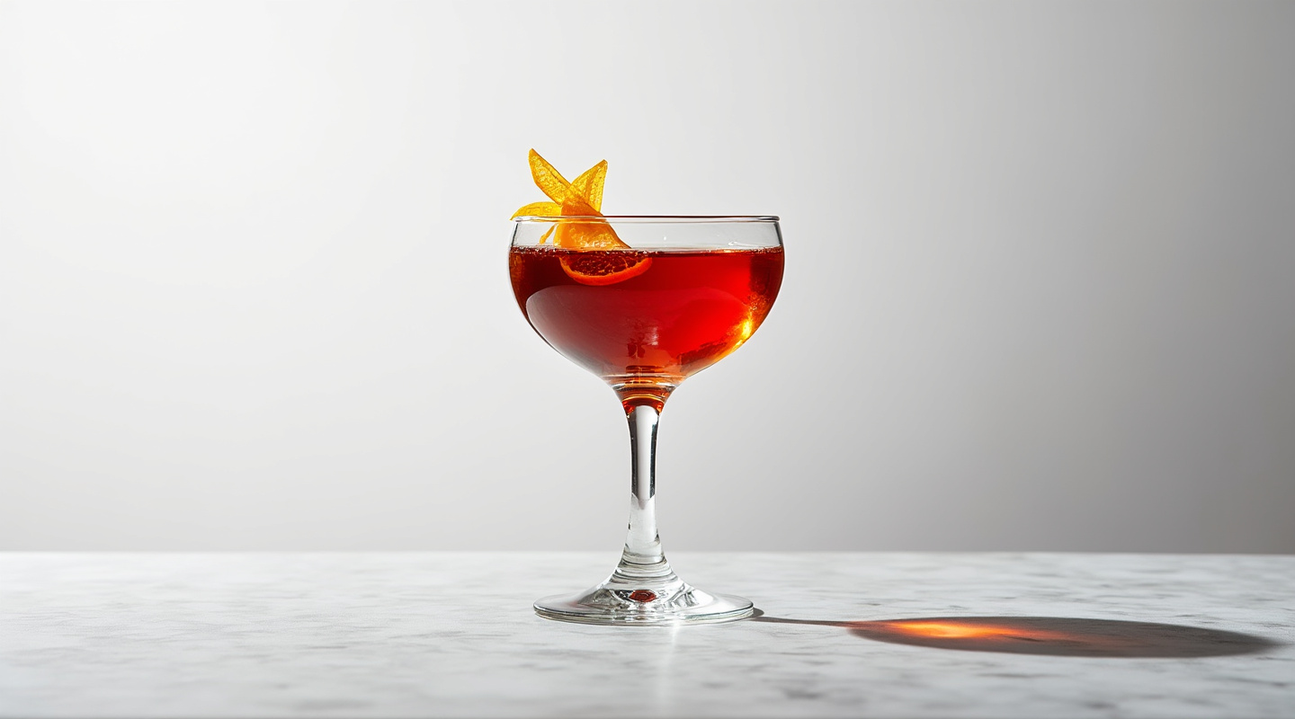Negroni Flip Cocktail