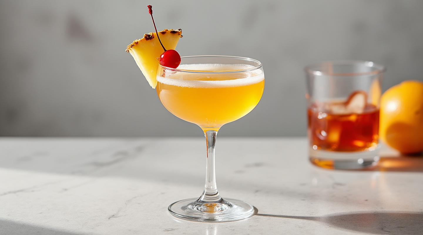A photo of the Algonquin cocktail
