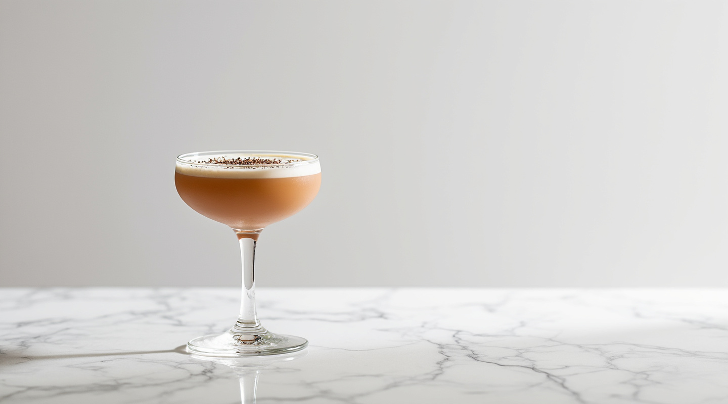 Hazelnut Alexander cocktail image