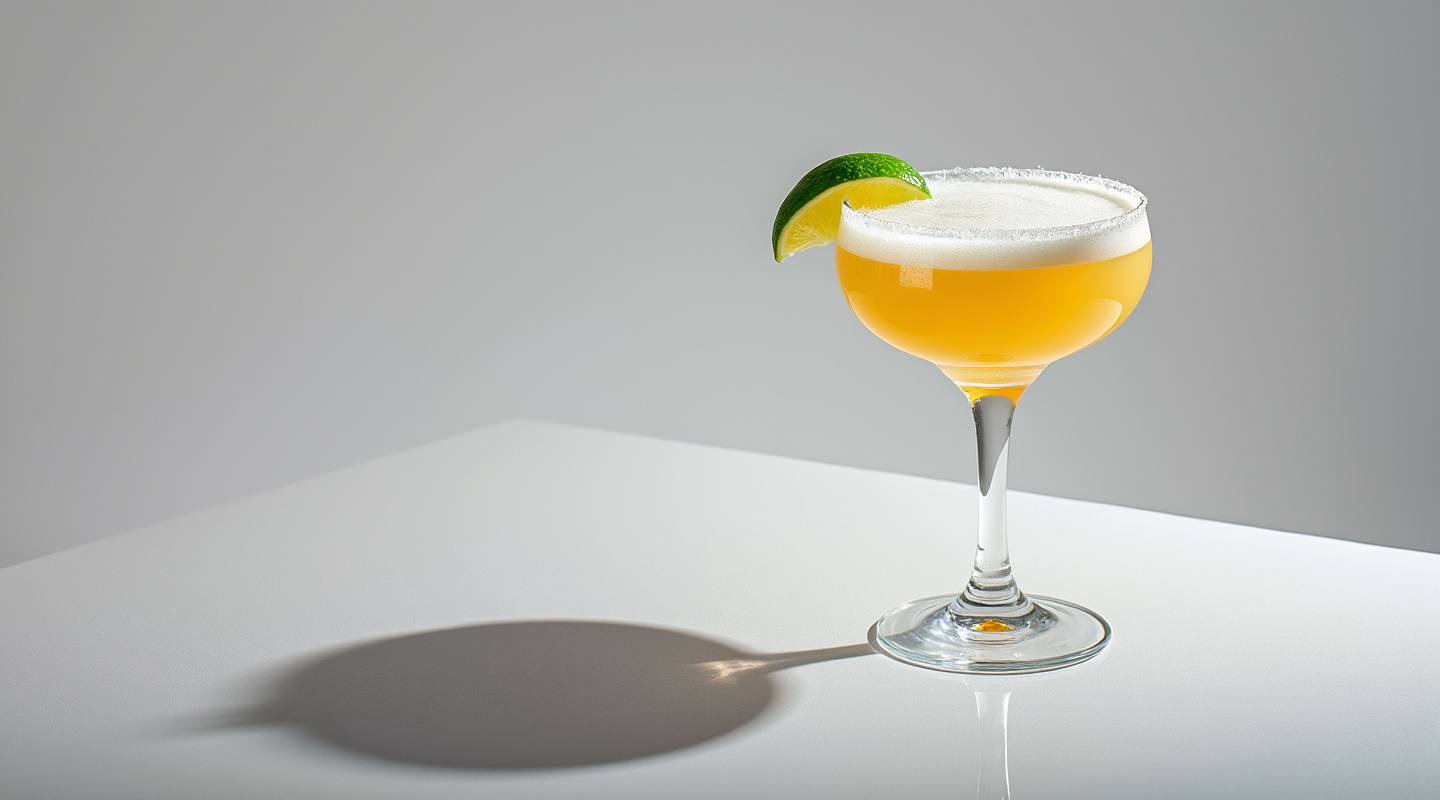 Margarita with Salt Foam Float