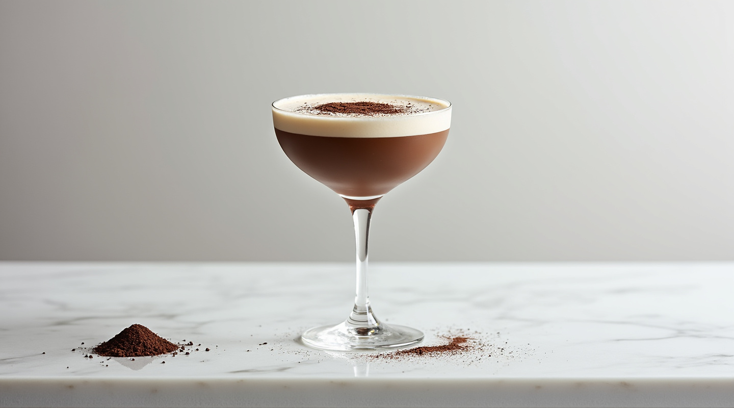 Mocha Martini cocktail