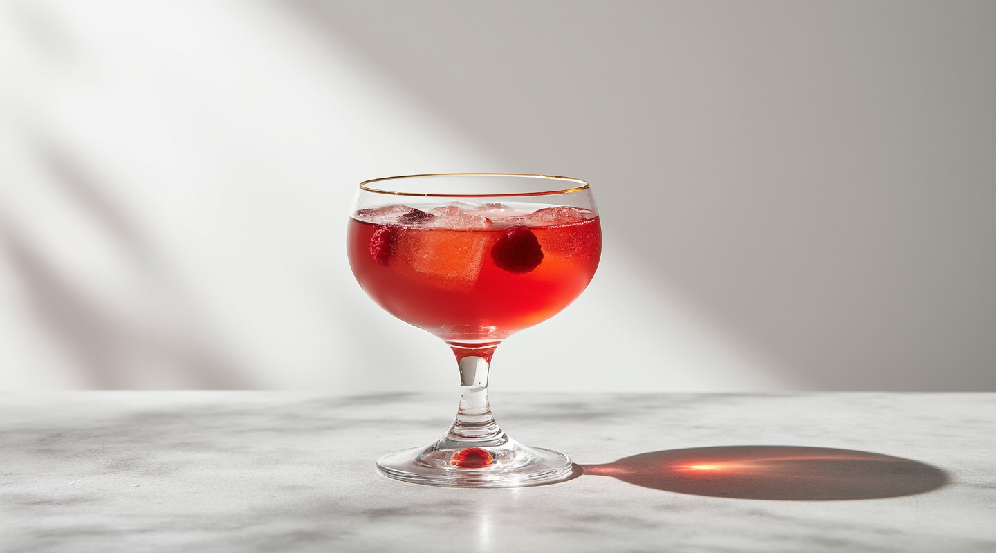 A chilled Kentucky Jewel cocktail