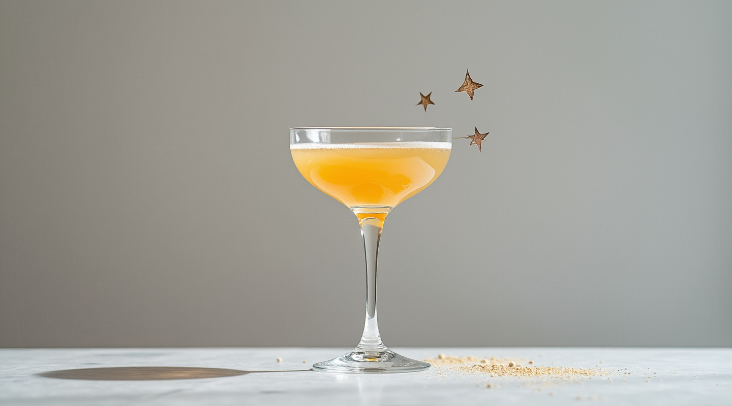 Broken Spur in a Martini glass