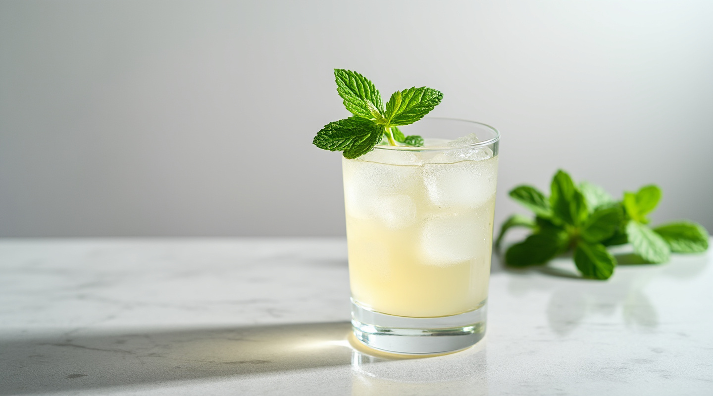 Peppermint Vanilla Daiquiri Cocktail