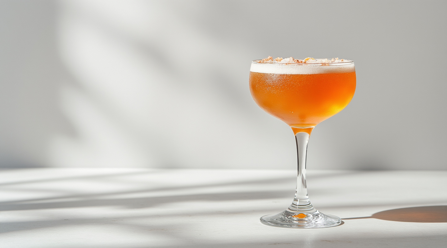 Kitai Cocktail in a Coupe Glass