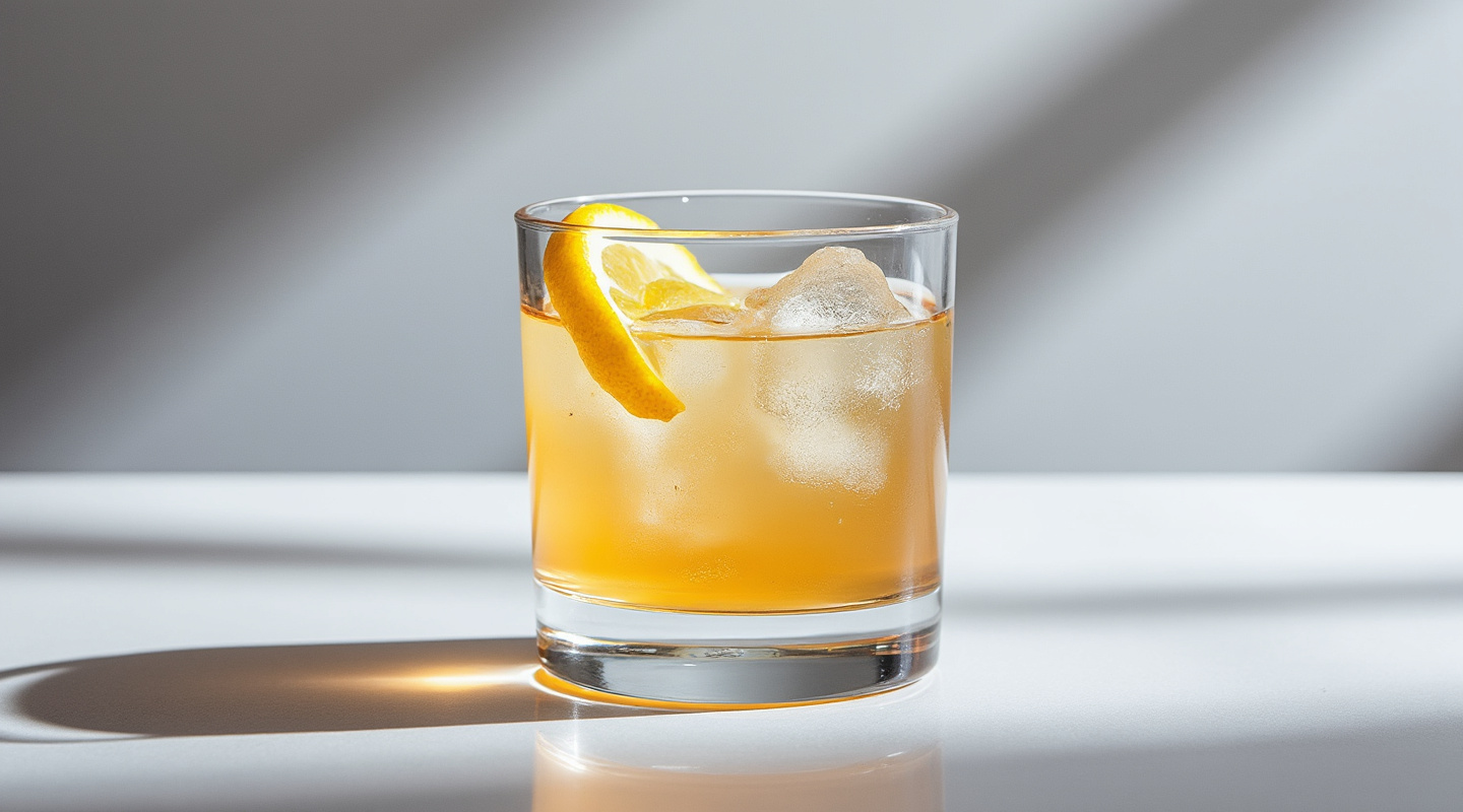 Anchorage cocktail served in a chilled coupe glass