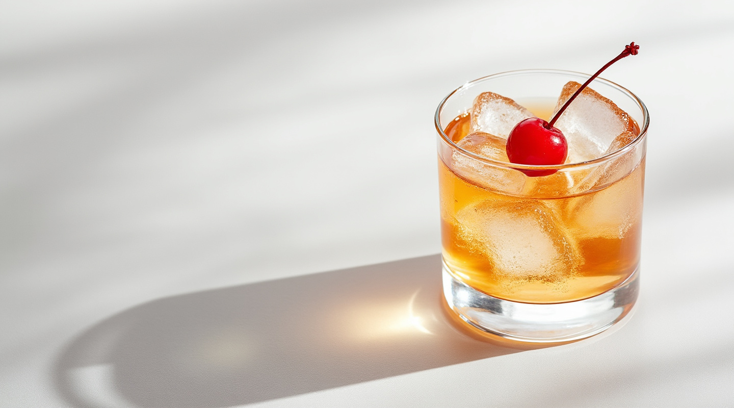 Hédoniste cocktail in a Nick & Nora glass